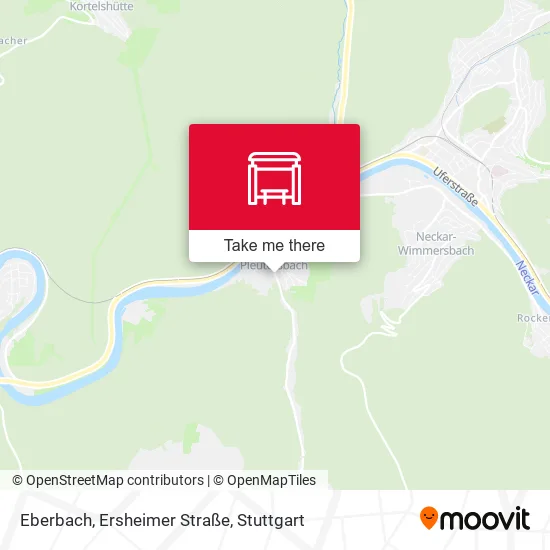 Карта Eberbach, Ersheimer Straße