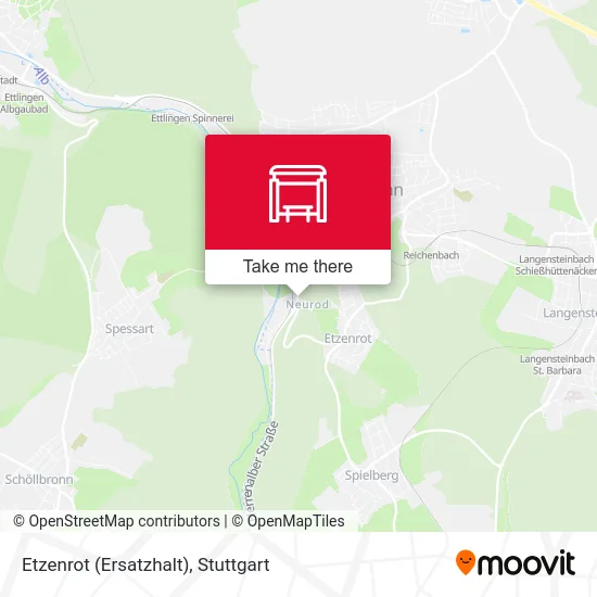 Карта Etzenrot (Ersatzhalt)