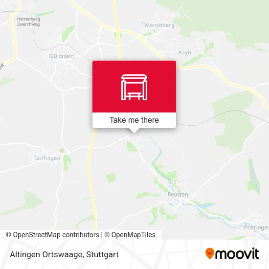Карта Altingen Ortswaage