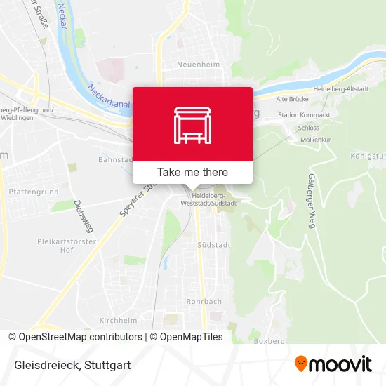 Gleisdreieck map