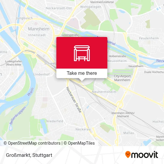 Großmarkt map