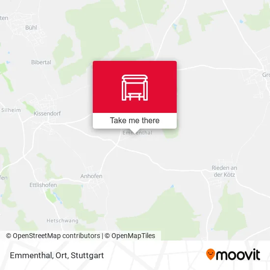 Карта Emmenthal, Ort