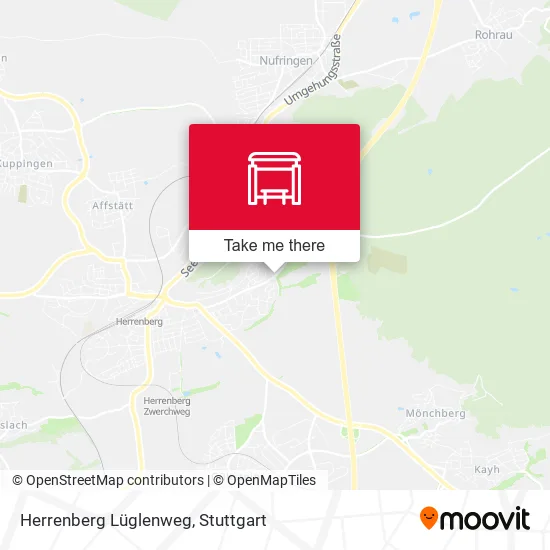 Карта Herrenberg Lüglenweg