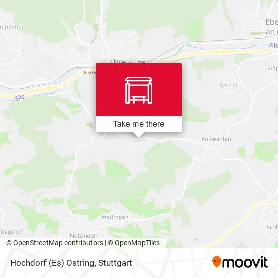 Карта Hochdorf (Es) Ostring