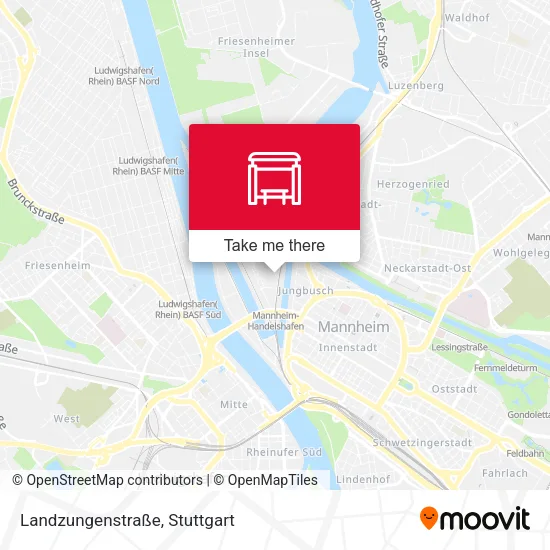 Карта Landzungenstraße
