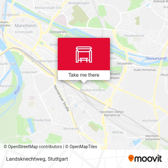 Карта Landsknechtweg