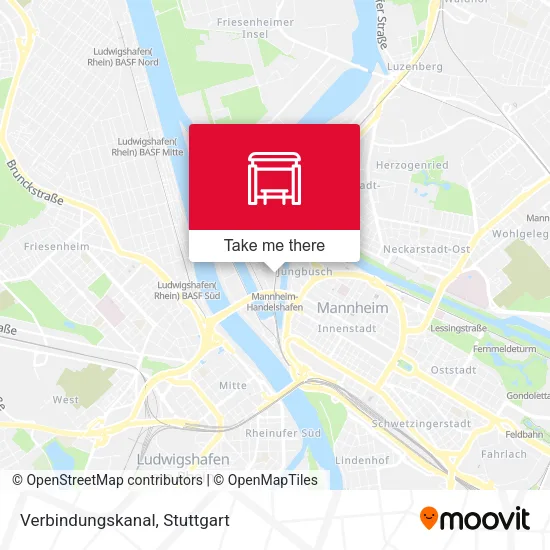 Карта Verbindungskanal