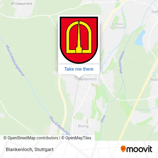 Blankenloch map