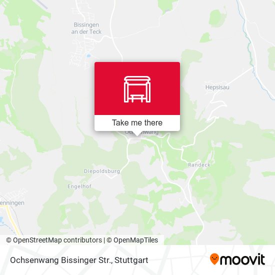 Карта Ochsenwang Bissinger Str.