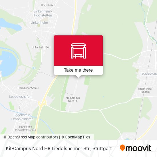 Kit-Campus Nord H8 Liedolsheimer Str. map