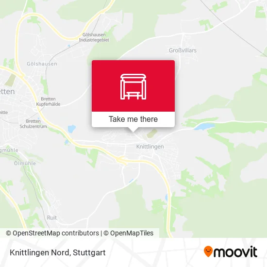 Карта Knittlingen Nord