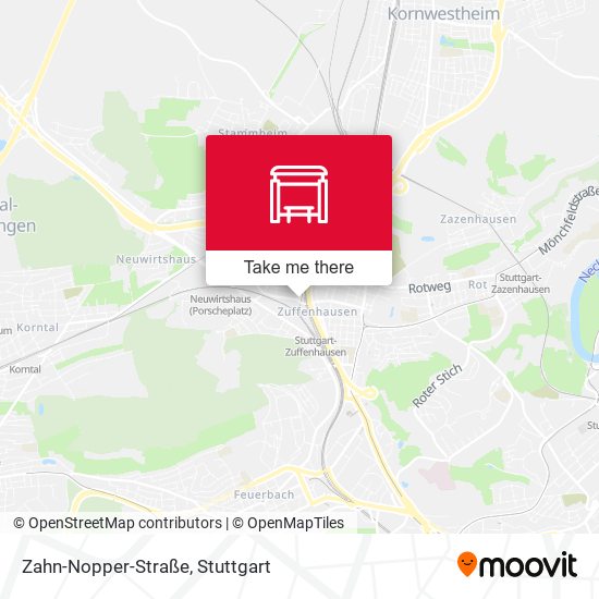 Карта Zahn-Nopper-Straße