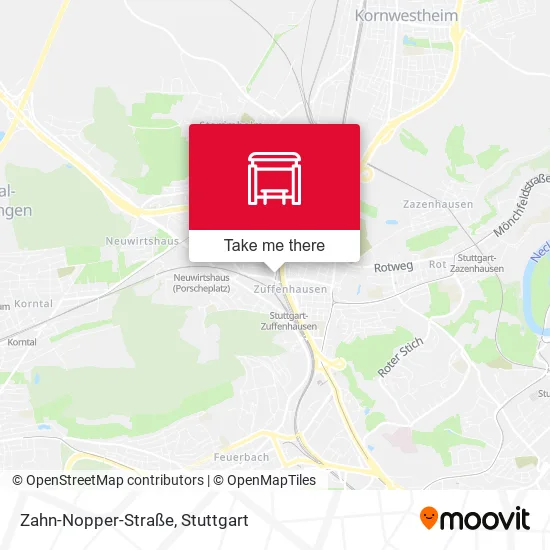 Карта Zahn-Nopper-Straße