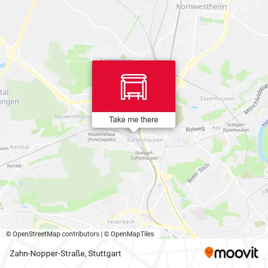 Карта Zahn-Nopper-Straße