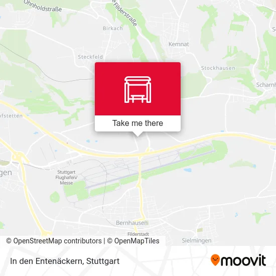 Карта In den Entenäckern