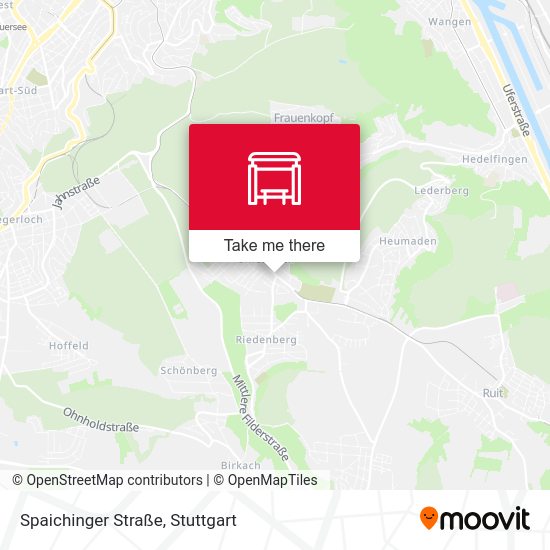 Spaichinger Straße map