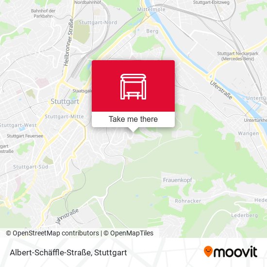 Albert-Schäffle-Straße map