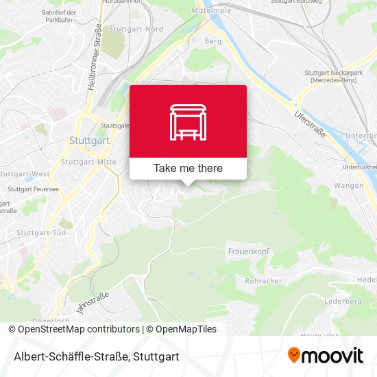 Albert-Schäffle-Straße map