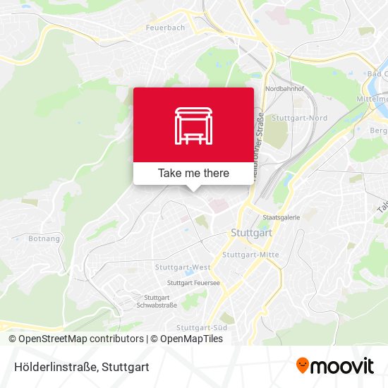 Hölderlinstraße map
