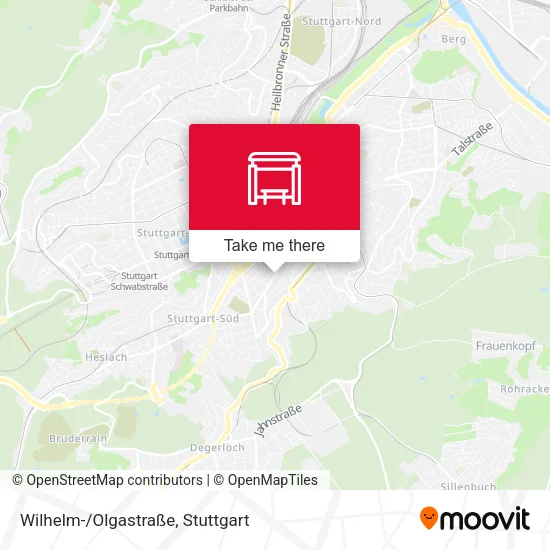 Карта Wilhelm-/Olgastraße