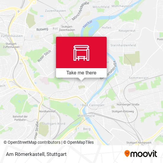 Am Römerkastell map