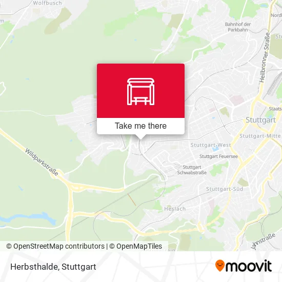 Карта Herbsthalde
