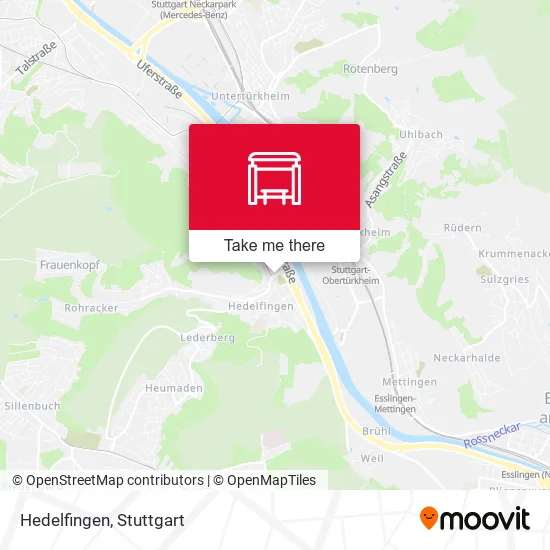 Карта Hedelfingen