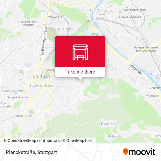 Карта Planckstraße