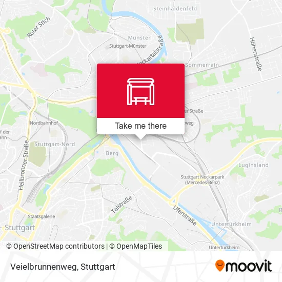 Карта Veielbrunnenweg