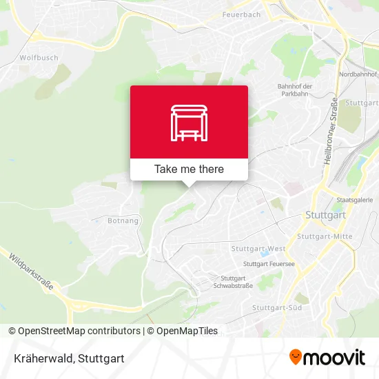 Карта Kräherwald