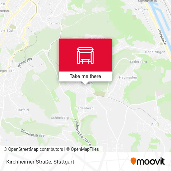 Карта Kirchheimer Straße