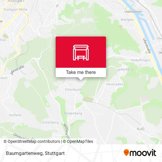 Карта Baumgartenweg