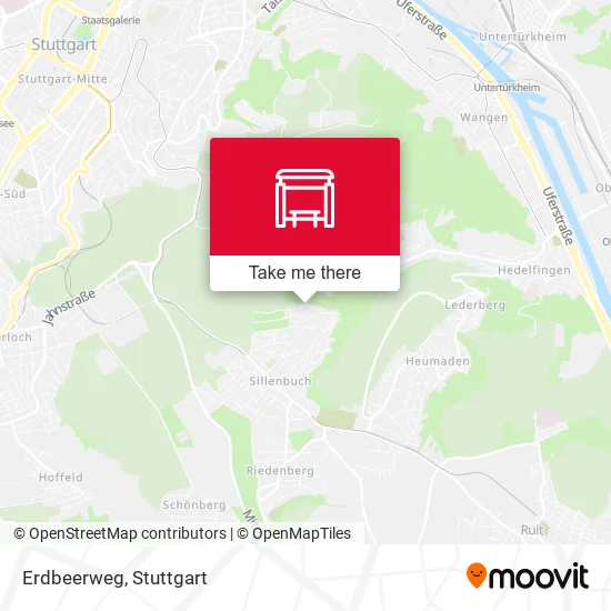 Карта Erdbeerweg