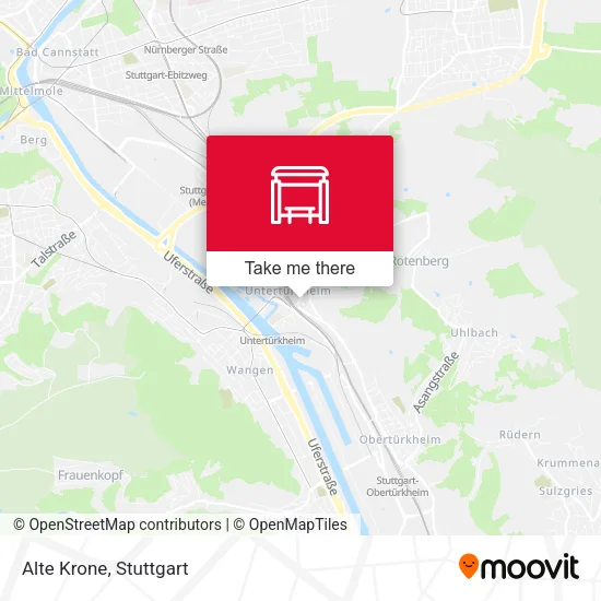 Карта Alte Krone