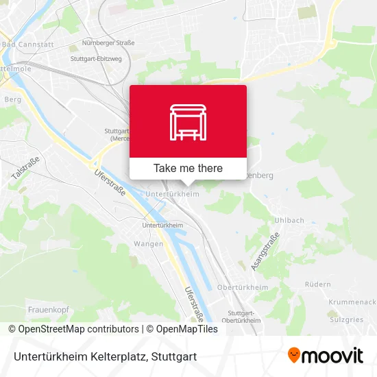 Карта Untertürkheim Kelterplatz