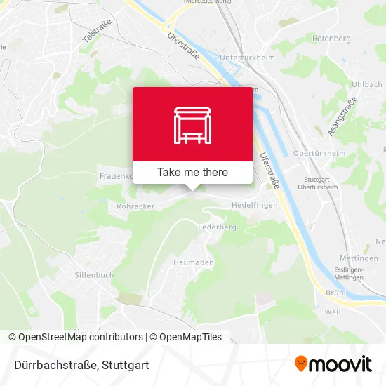Карта Dürrbachstraße