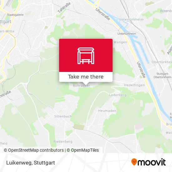 Карта Luikenweg