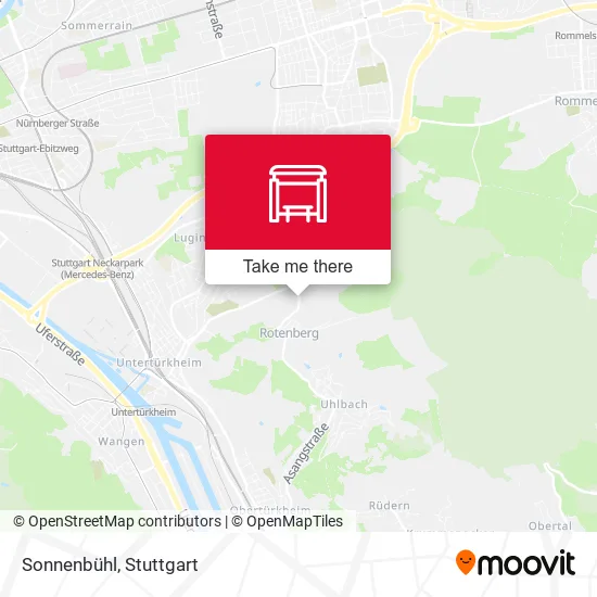 Карта Sonnenbühl