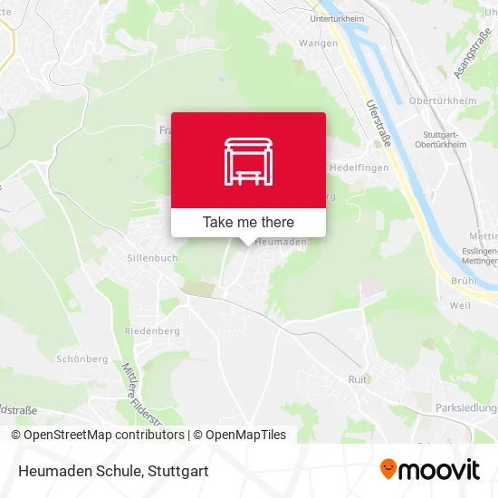 Карта Heumaden Schule