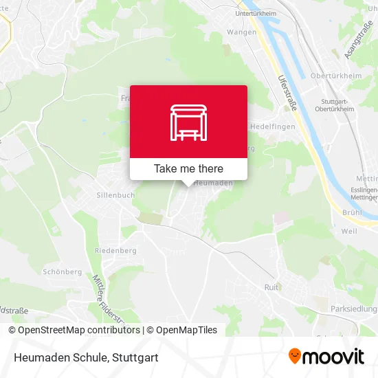 Карта Heumaden Schule
