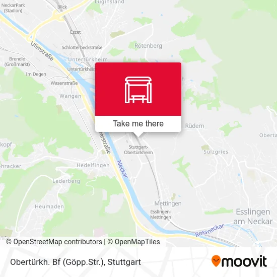 Obertürkh. Bf (Göpp.Str.) map