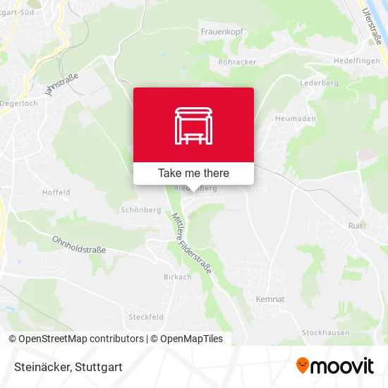 Карта Steinäcker