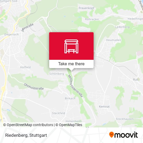 Карта Riedenberg