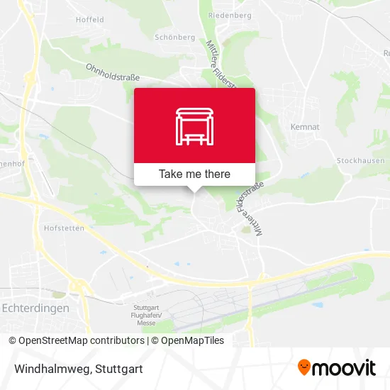 Windhalmweg map