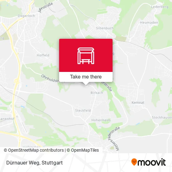 Карта Dürnauer Weg