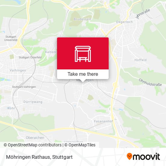 Möhringen Rathaus map