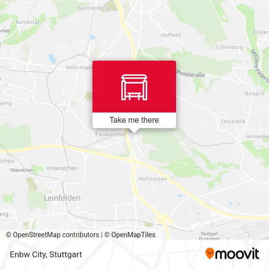 Карта Enbw City