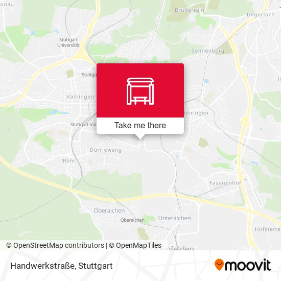 Карта Handwerkstraße