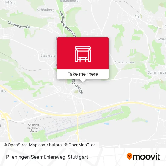 Карта Plieningen Seemühlenweg