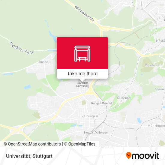 Карта Universität